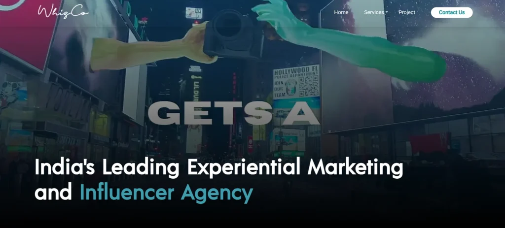 influencer marketing agencies in india - WhizCo