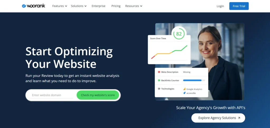 White Label SEO Audit Tool - WooRank