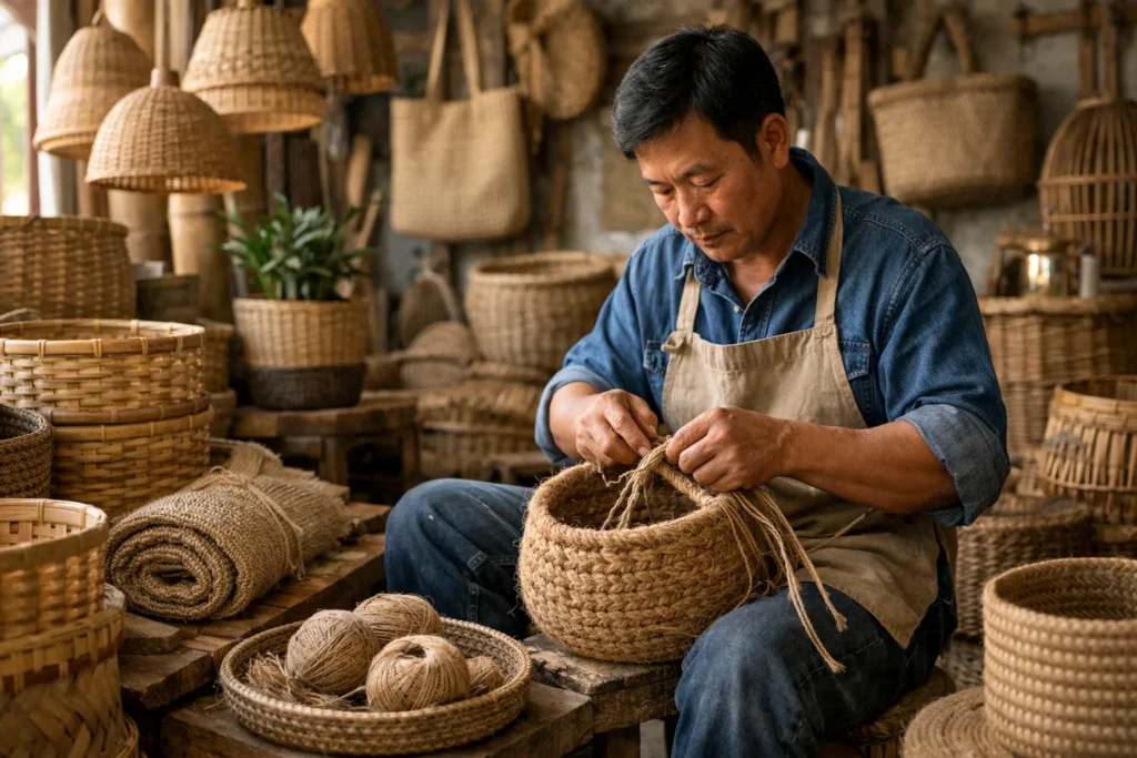 Bamboo & Jute Products - Handicraft Business Idea