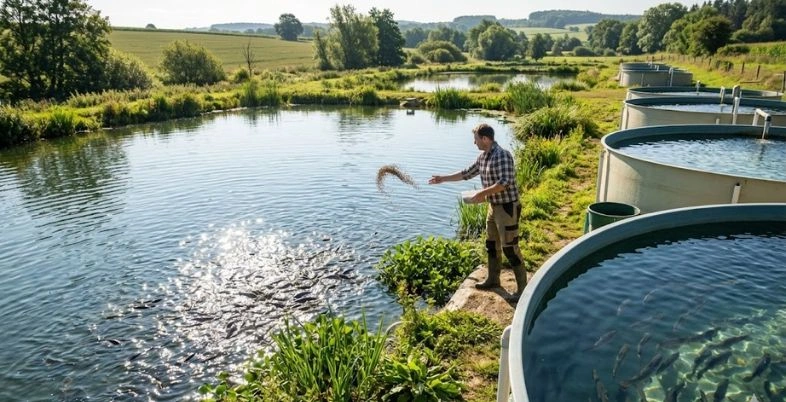 Farming Business Idea - Fish Farming