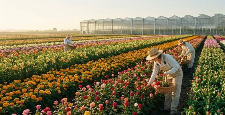 Farming Business Idea - Floriculture 