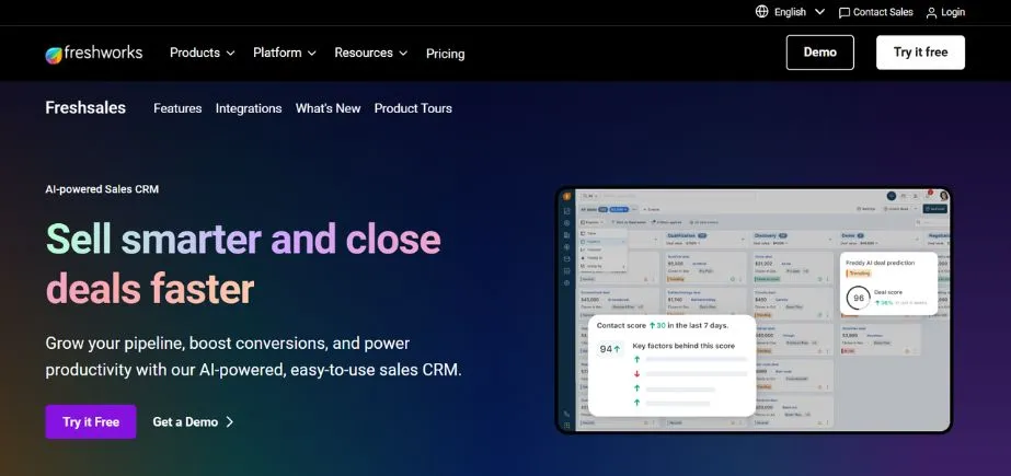 Freshsales - Best CRM Software