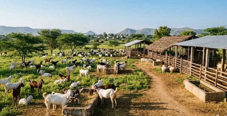 Farming Business Idea - Goat Farming