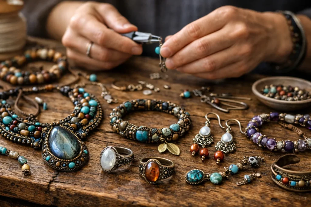 Handmade Jewelry - Handicraft Business Idea