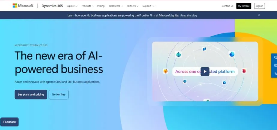 Microsoft Dynamics 365 - Best CRM Software