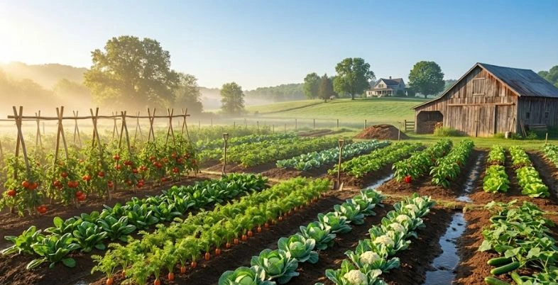 Farming Business Idea - Organic Vegetable Farming
