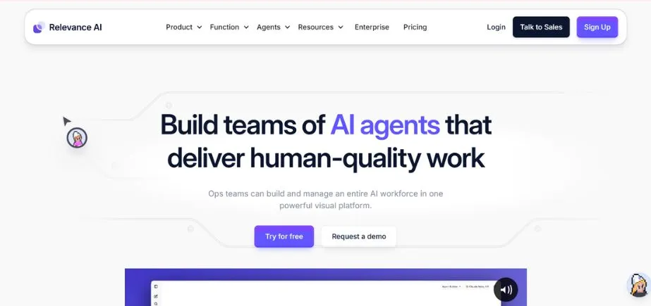Relevance AI - AI Workflow Tools