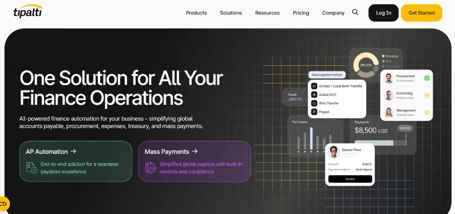 Tipalti - Vendor Management Tools