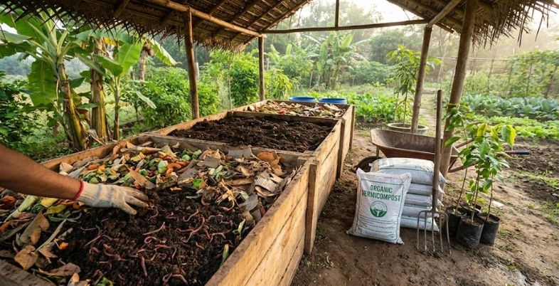 Farming Business Idea - Vermicomposting Business