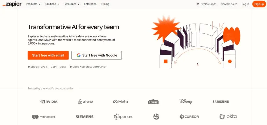 Zapier - AI Workflow Tools