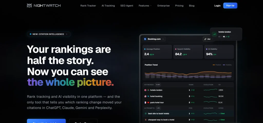 Rank Tracking Software- Nig‌htw‍atch