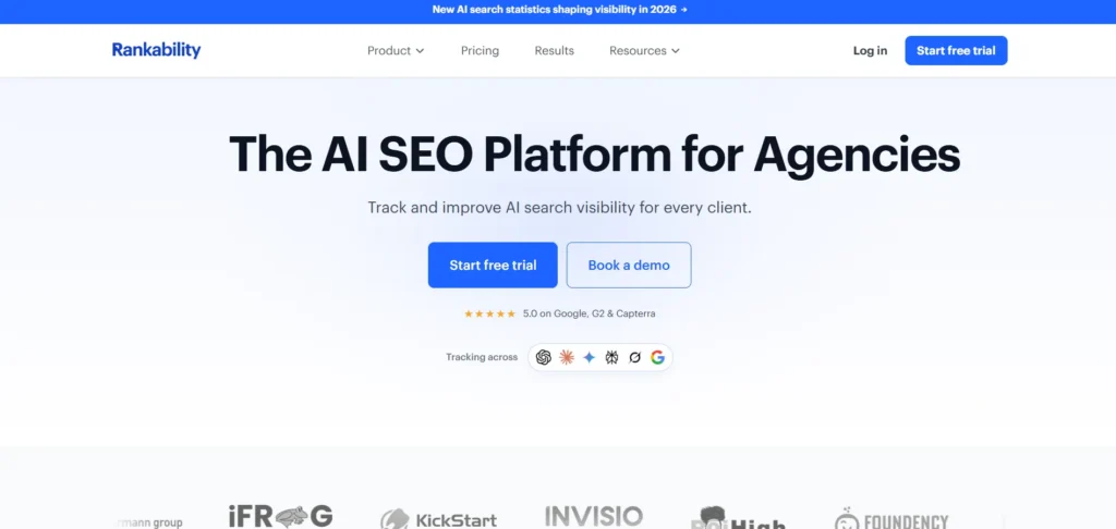 Rank Tracking Software- Rankab⁠ility