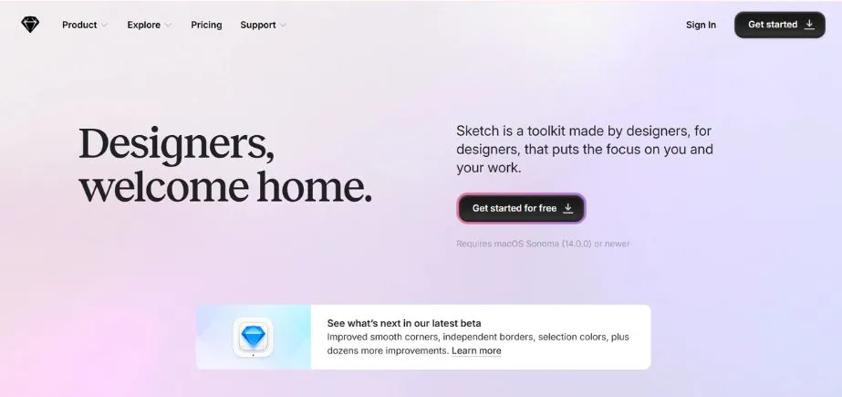 Sketch - Adobe Creative Cloud Alternatives
