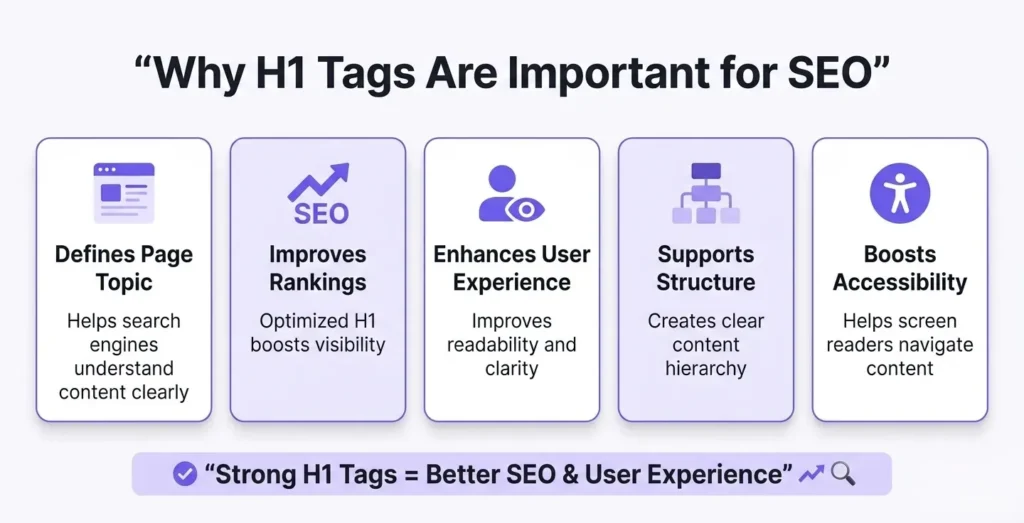 Why H1 Tags Are Important for SEO
