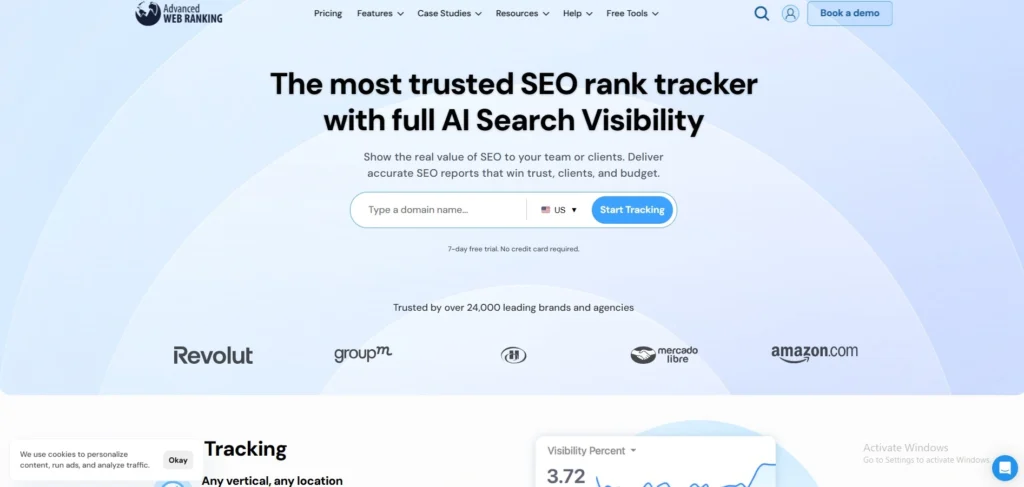 rank tracking tools -Advanced Web Ranking