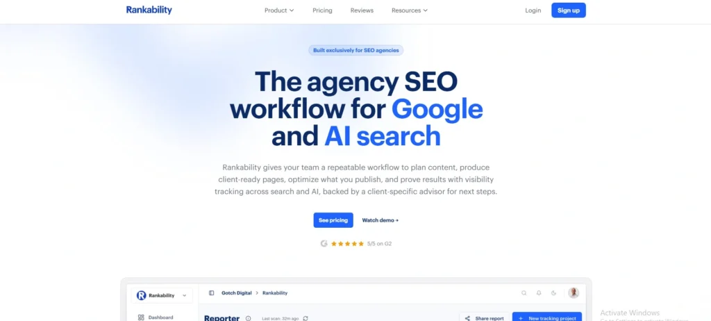 rank tracking tools -Rankability